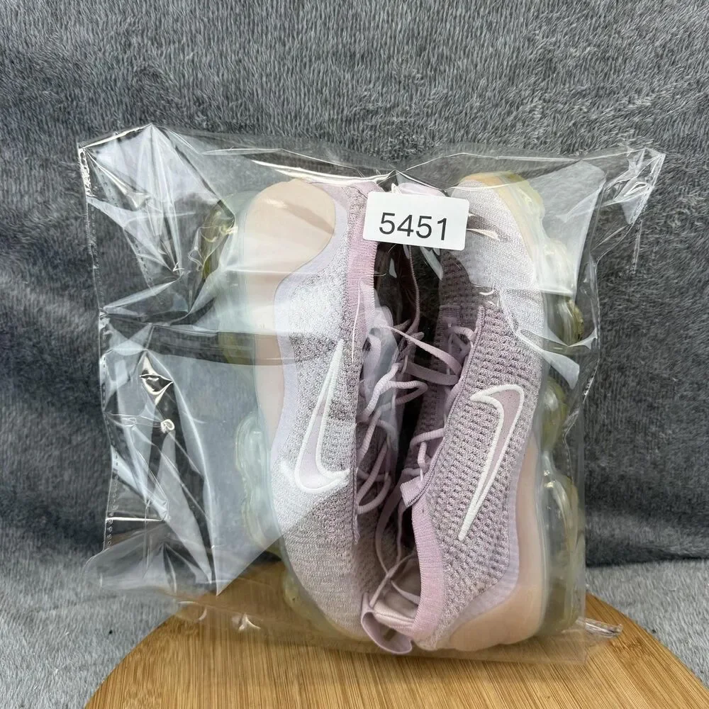 Nike Air VaporMax 2021 FK Shoes Womens Size 9 Pink Knit Sneakers DH4088-600